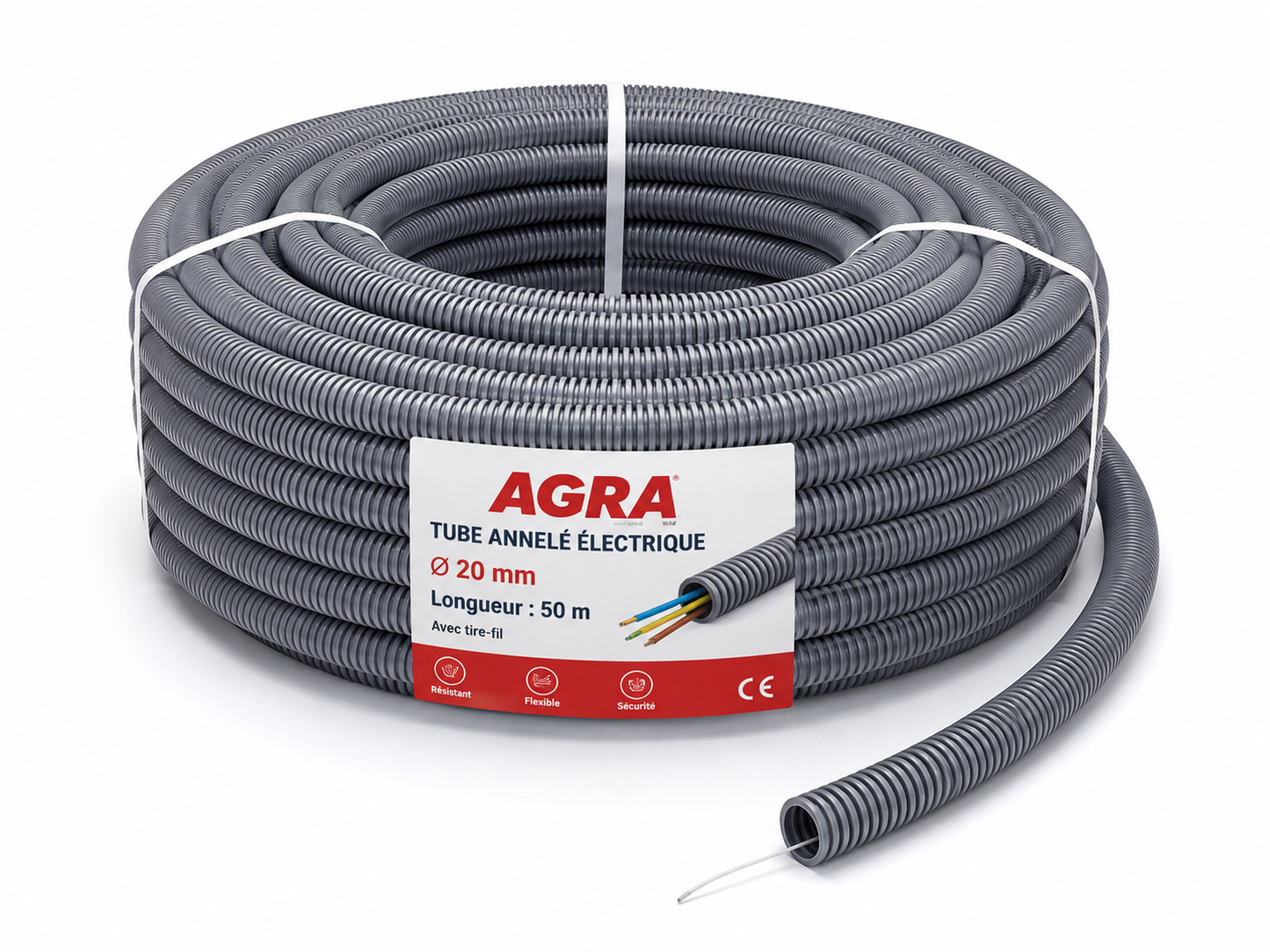 Tube annelé Agra