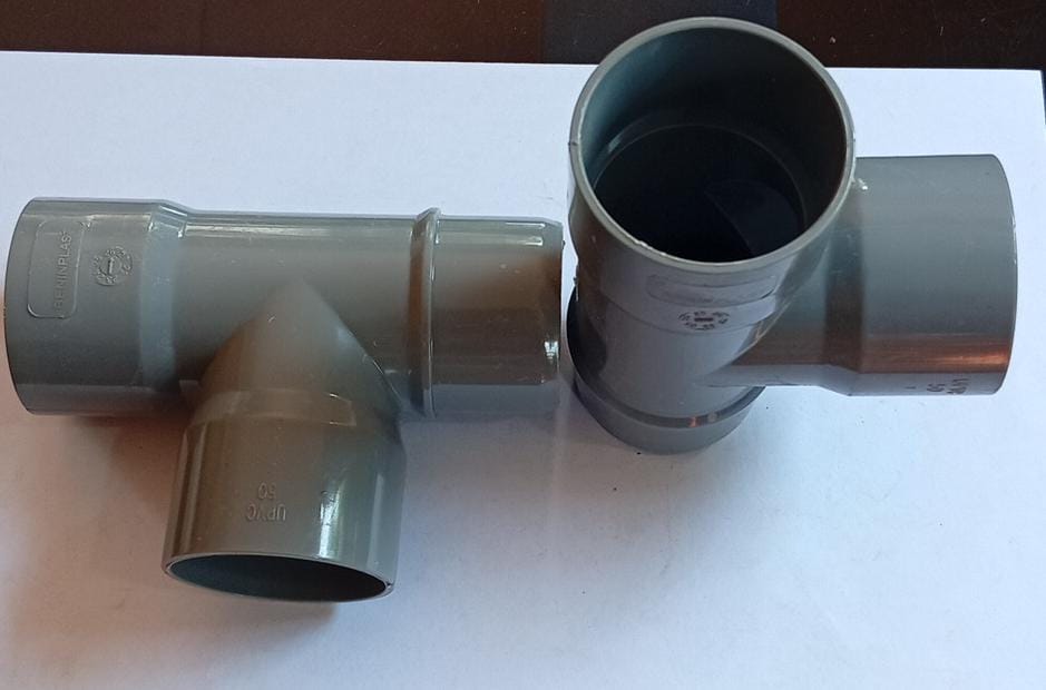 Té PVC de 50