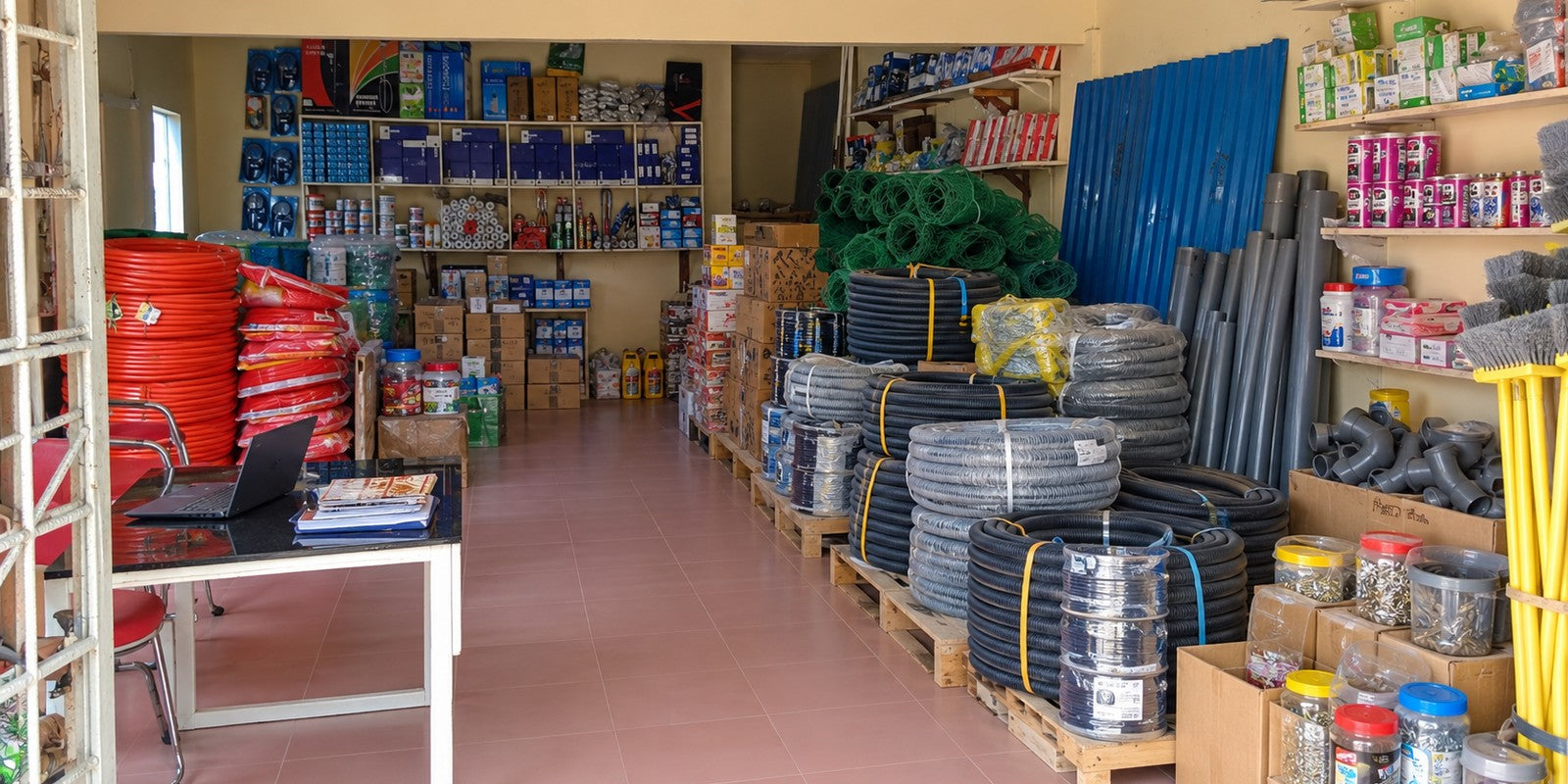 Intérieur du magasin