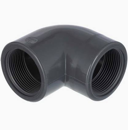Coude PVC 1/4